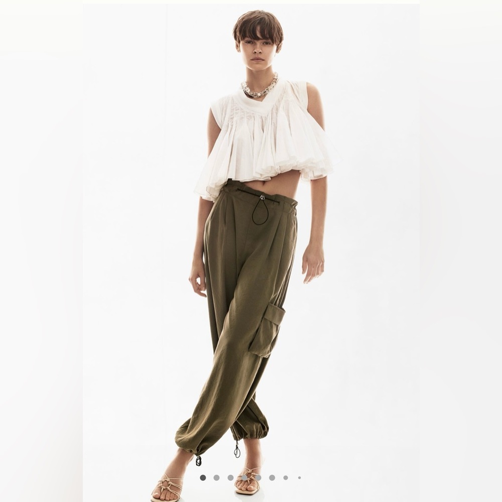 Ashish N Soni Poplin Babydoll Swing Top